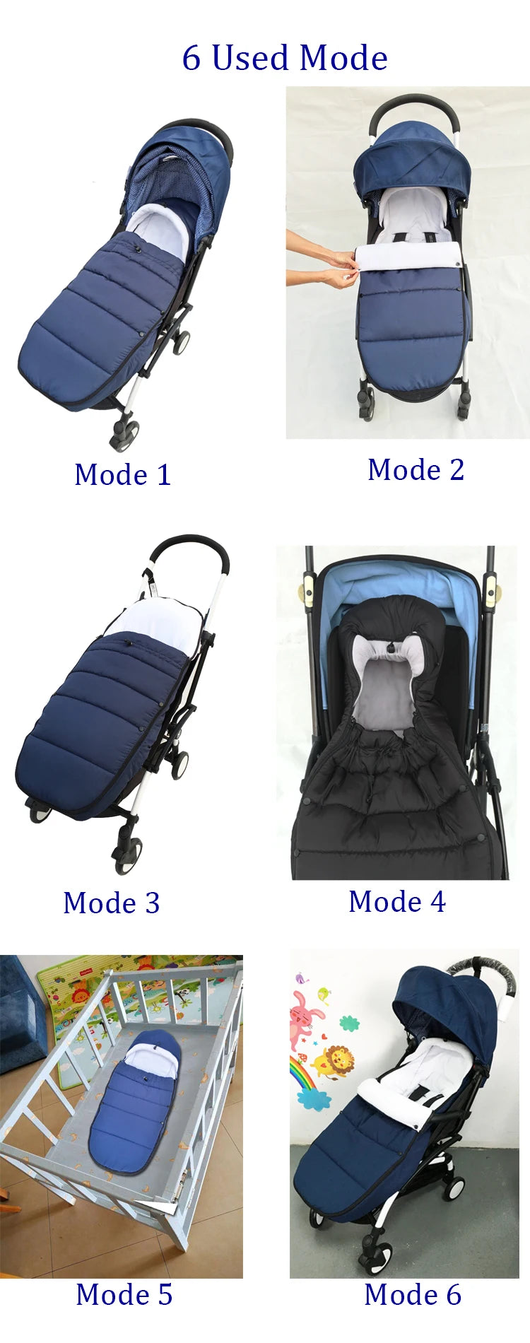 Chancelière universelle pour poussette