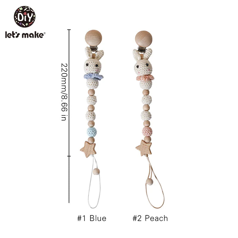 Accessoire bébé original attache sucette au design unique et sécurisé