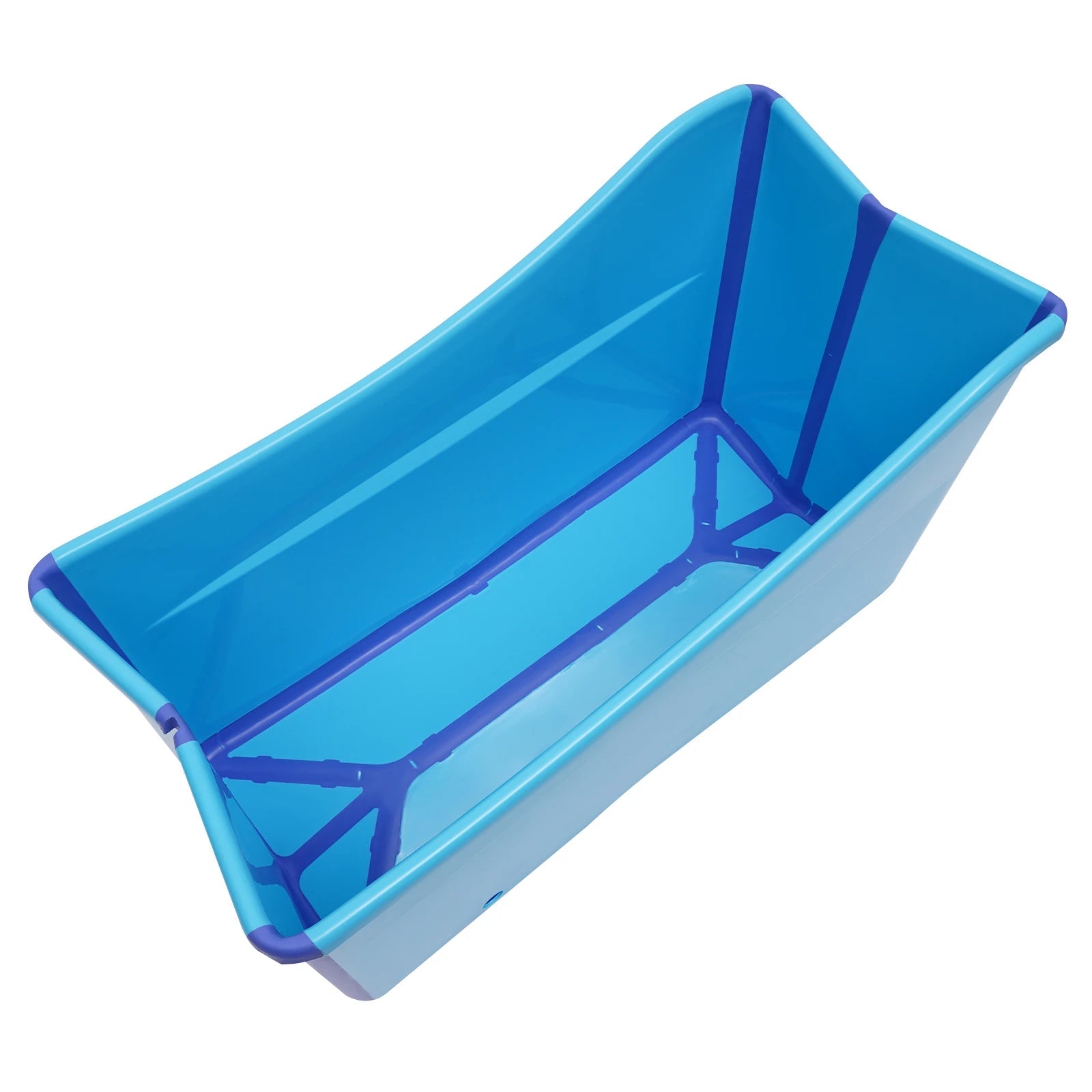 Baignoire pour bébé compacte et légÚre, facile à ranger