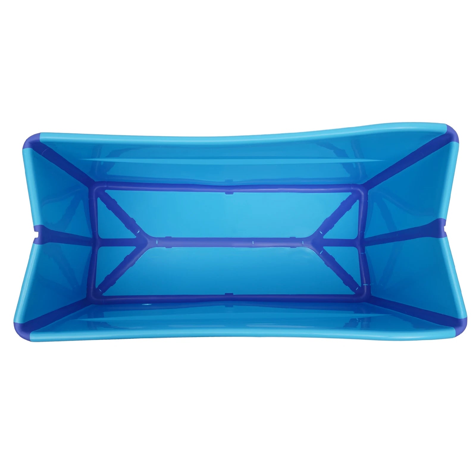 Baignoire pour bébé bleue, idéale en voyage