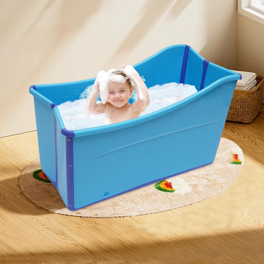 Baignoire mobile pliable pour bébé  et adulte en déplacement
