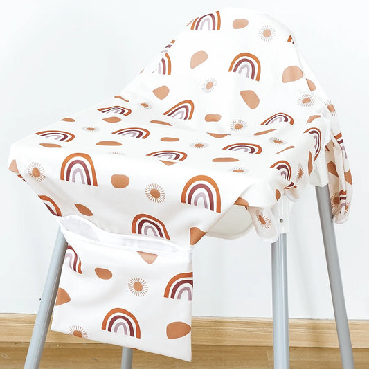 Bavoir tablier imperméable bébé avec poche