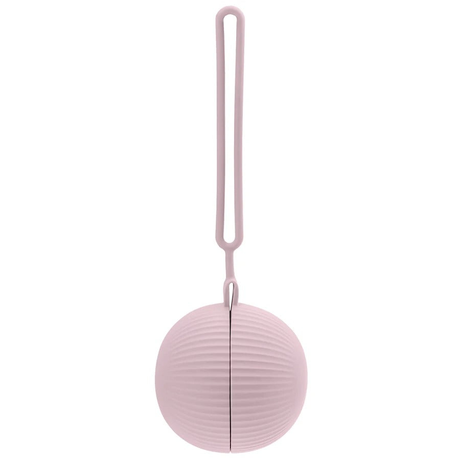 Boîte à tétines bébé lilas refermable et compacte