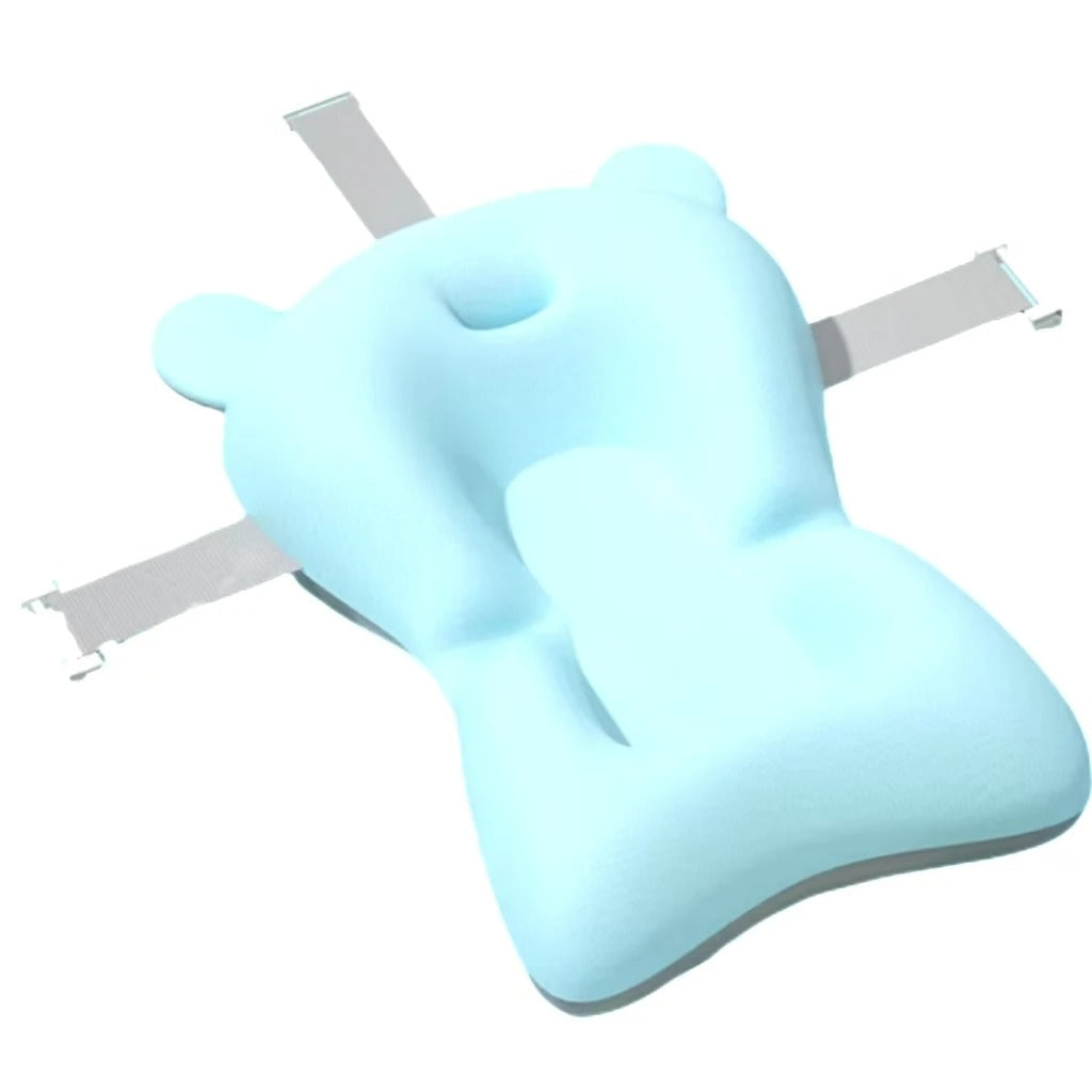 Coussin de siÚge de bain pour bebe. facile à monter et à nettoyer. Idéal également pour vos déplacements. TrÚs simple à installer.