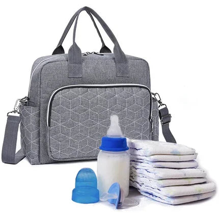 Détails du design moderne et épuré du sac à langer Total Protect