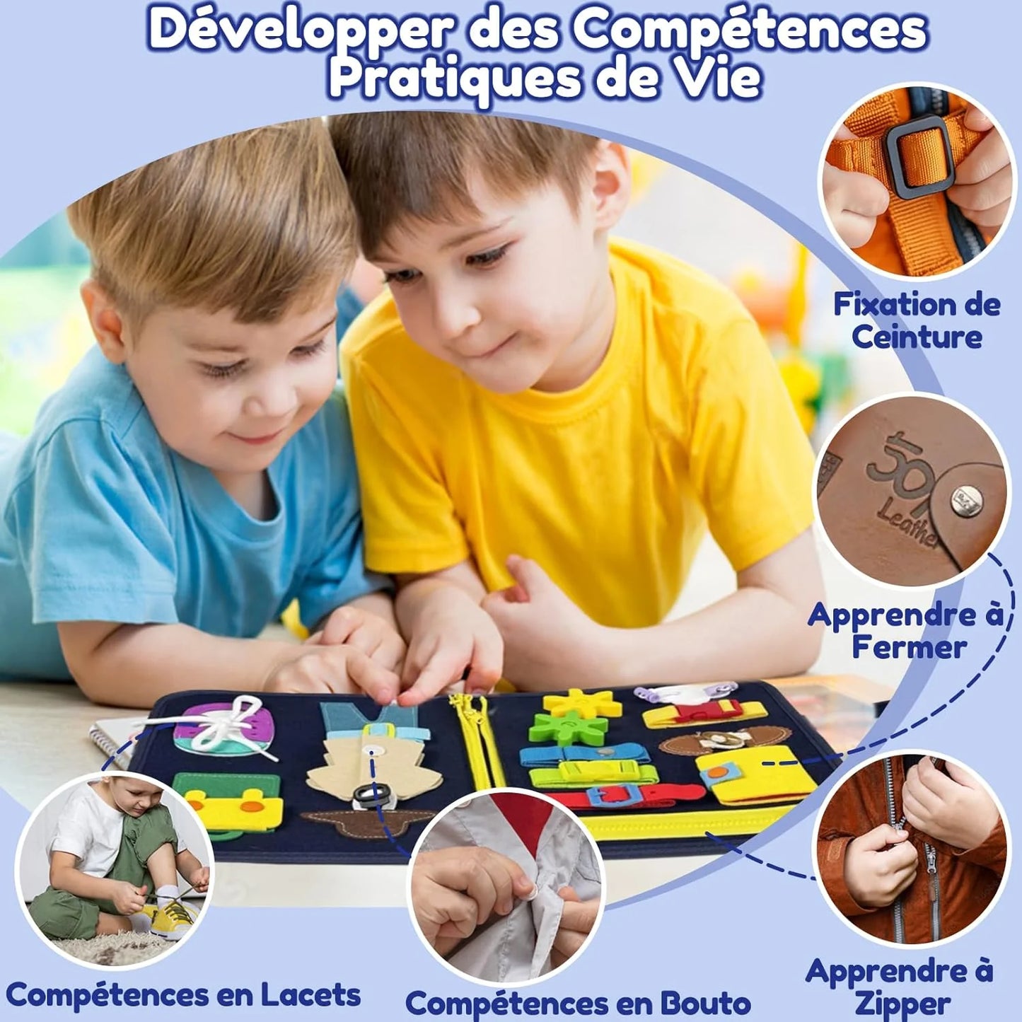 Ăducation sensorielle Montessori pour bĂ©bĂ© - jeu d'Ă©veil et dĂ©veloppement des sens