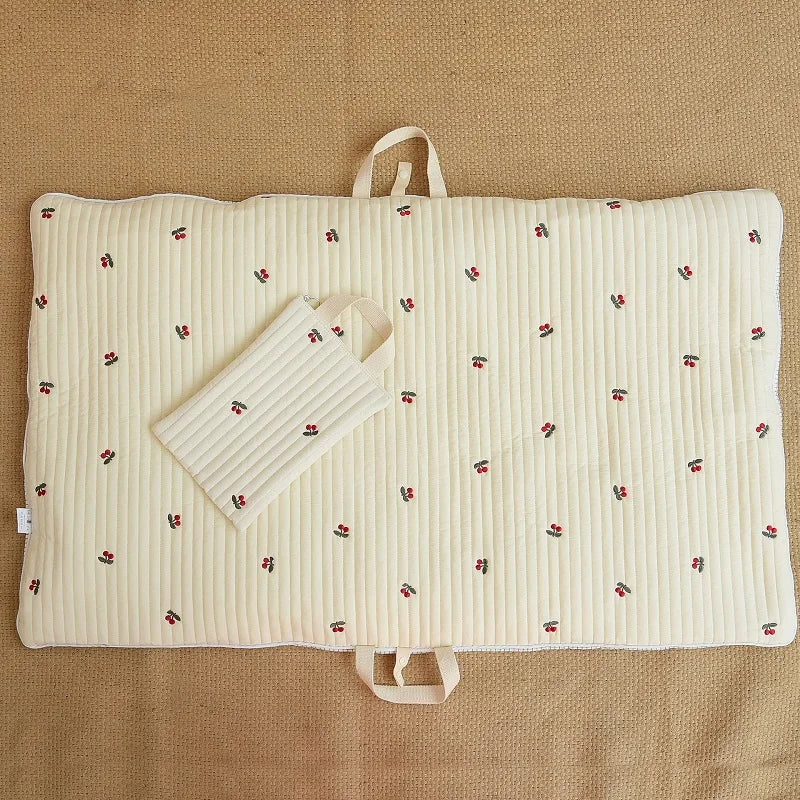 Matelas pliable pour bébé, confortable et facile à transporter