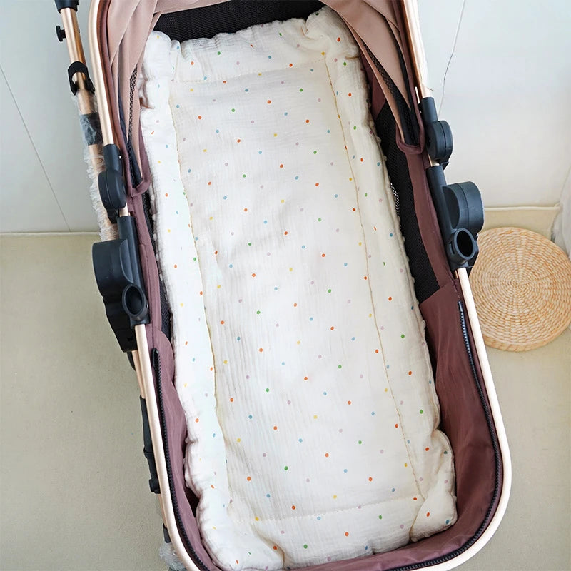 Matelas de poussette coloré pour  bébé -  design et confort