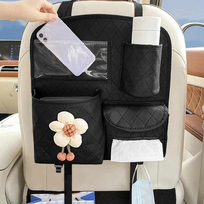 Organiseur de voiture pour enfant  pratique est équipé de multiples rangements