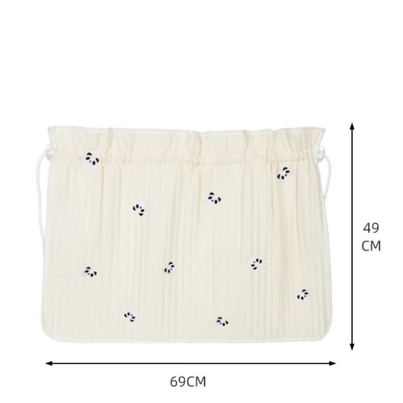 Pare-soleil en coton pour voiture bébé, brise-vue doux et respirant