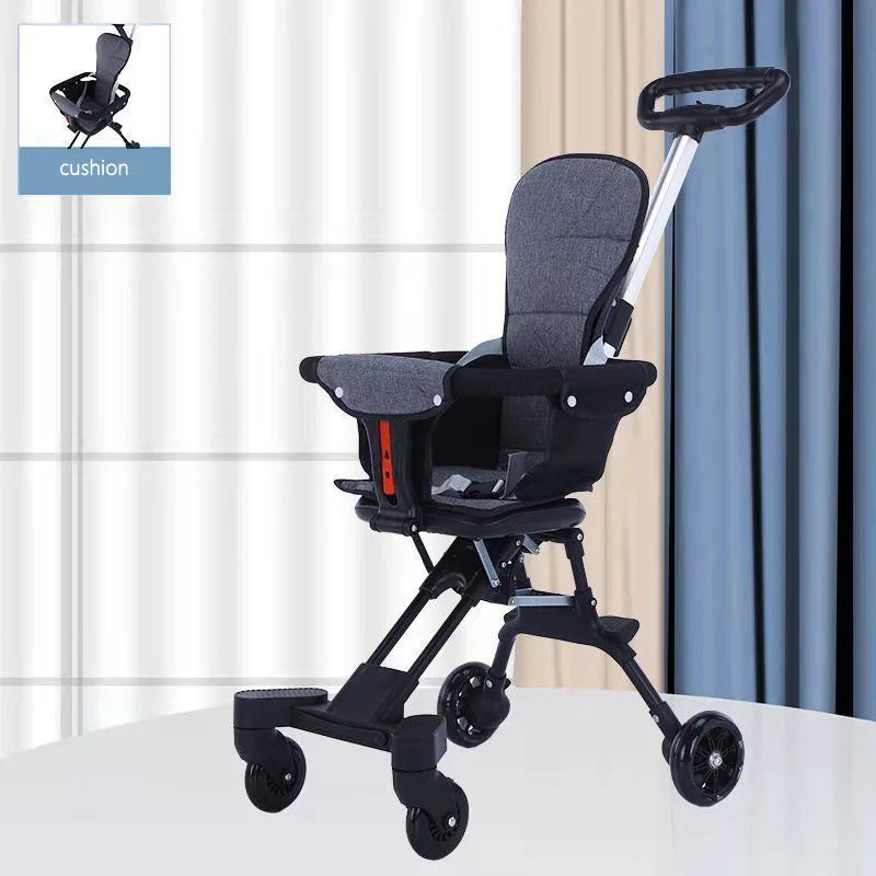 Poussette pliable ultra compact Travelit pour déplacements avec bébé