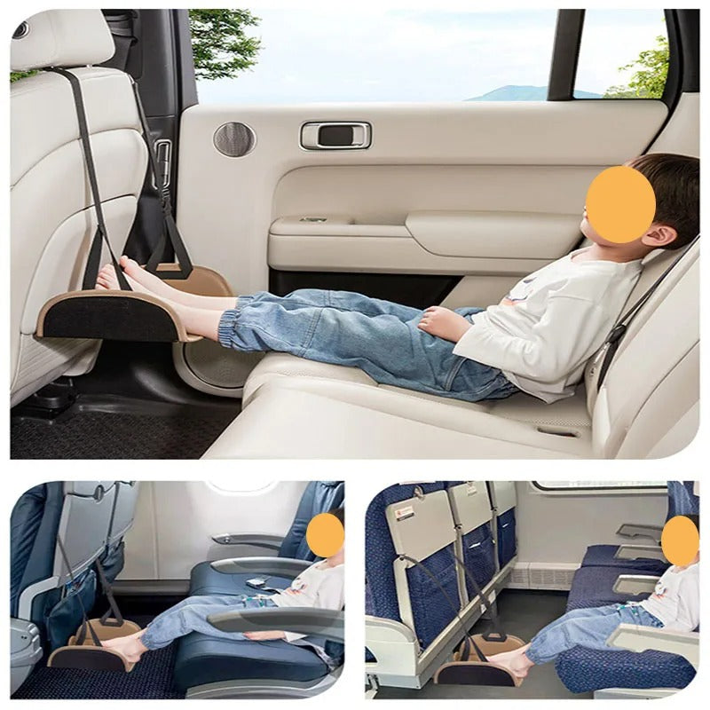 Repose-pied ergonomique pour enfant en voiture