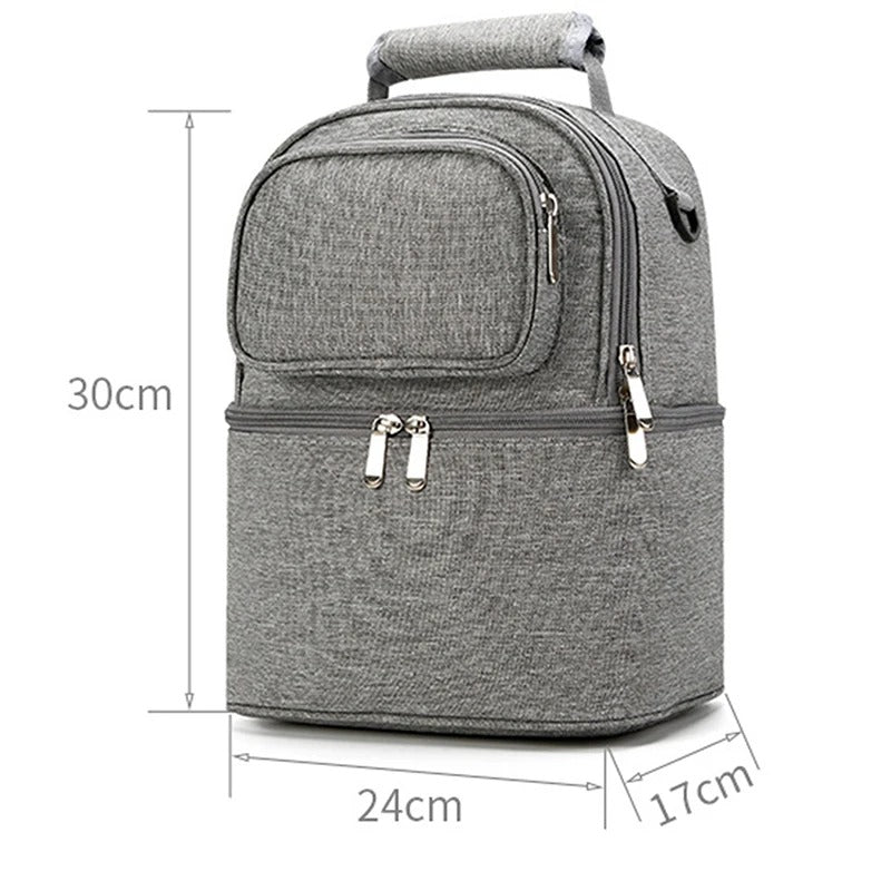 Sac à dos nomade pour les repas frais de bébé multifonction pour famille en  sortie