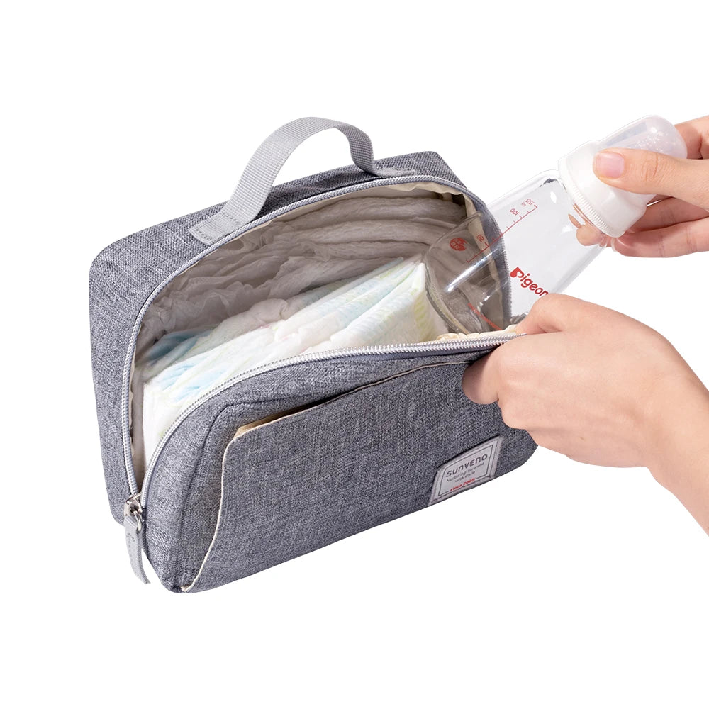 Sac à langer pour bébé pratique avec plusieurs compartiments de rangement