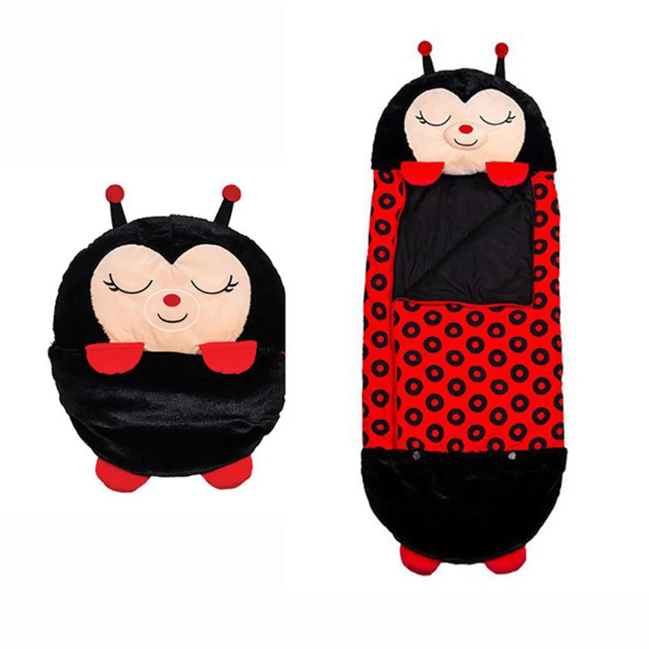 Sac de couchage nomade pour bébé et enfant, idéal pour le camping ou les  voyages: thÚme coccinelle