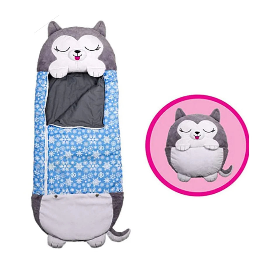 Sac de couchage nomade pour bébé et enfant, idéal pour le camping ou les  voyages: thÚme husky