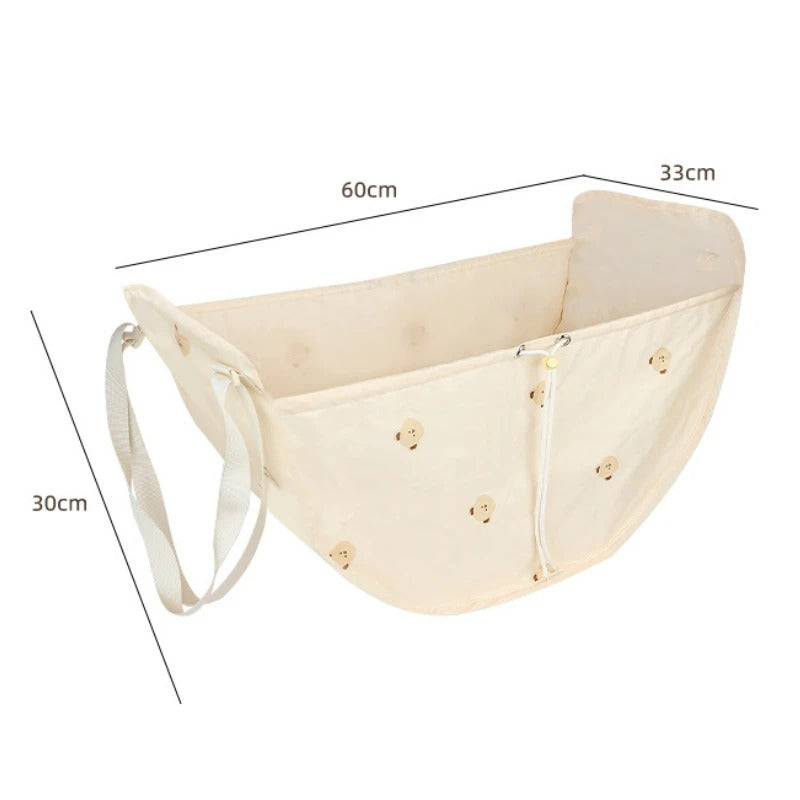 Sac de rangement suspendu pour voiture. Grand et large organiseur de voiture.