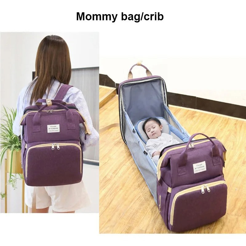 Sac de voyage pour bébé modÚle Big Back Pack convertible en landau, un indispensable pour les parents baroudeurs