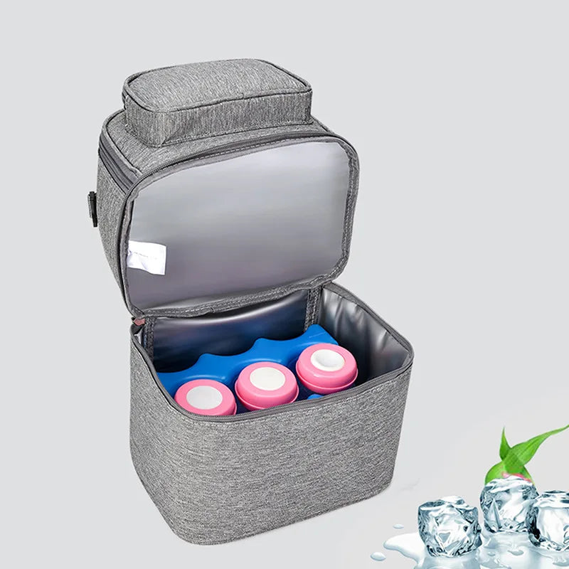 Sac à dos isotherme pour biberons, repas et goûters