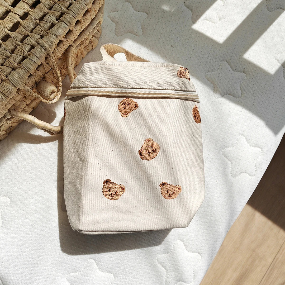 Sac Ă  biberon isotherme nomade et pratique noir ours