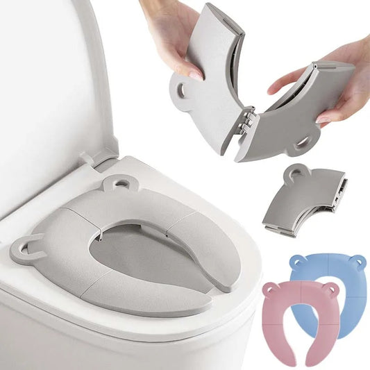 SiÚge de pot pliable pour bébé installé à l'extérieur