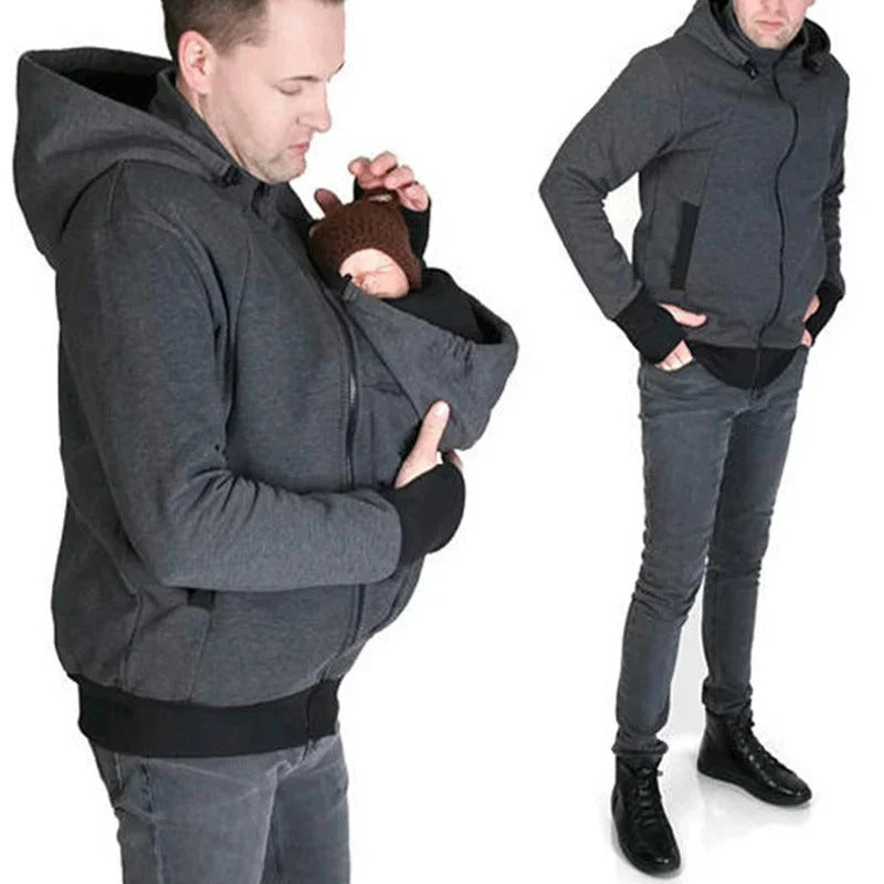Sweat pour papa confortable pour balades avec bébé