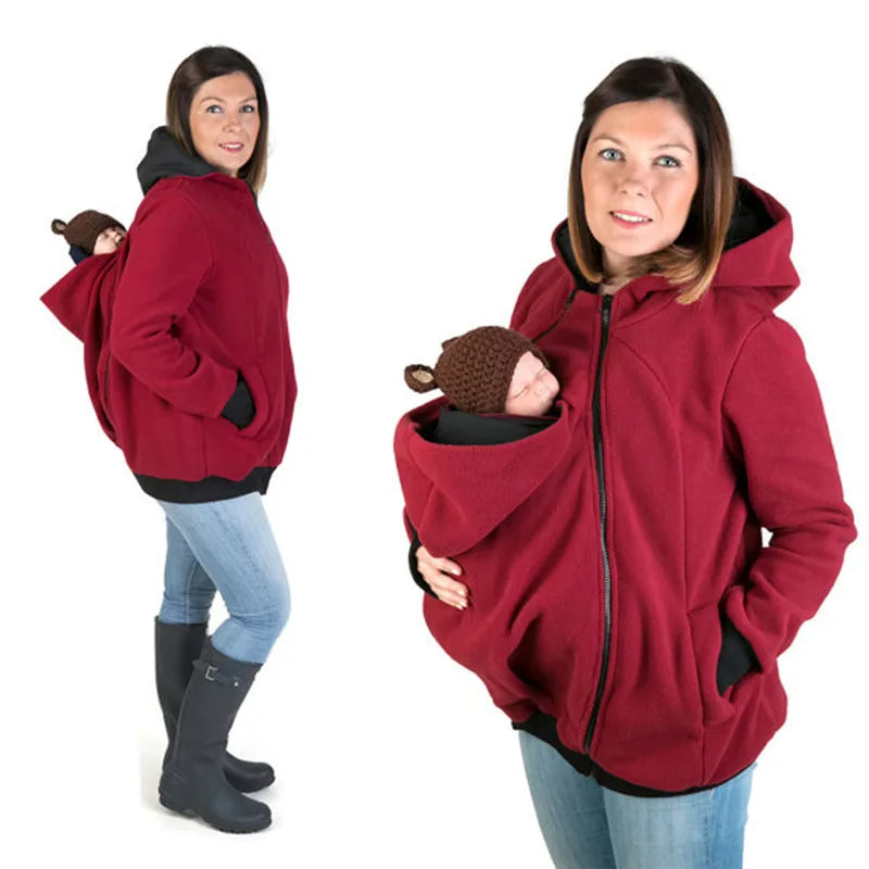 Sweat de portage pour maman active et bébé