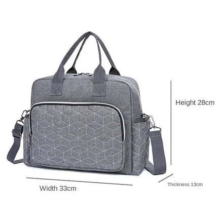 Zoom sur le tissu imperméable du sac à langer Total Protect