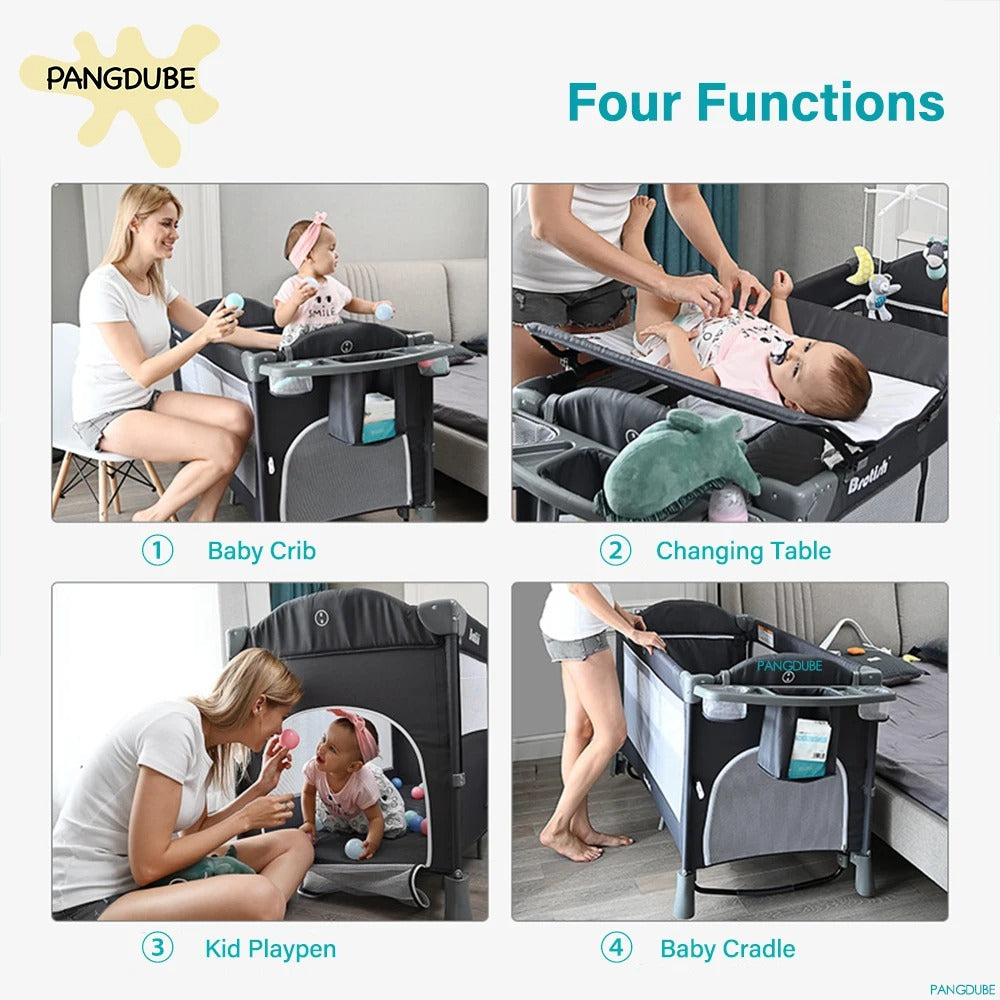 3 en 1 ce lit parapluie pour bébé est super pratique, il est multifonction tant 
sur le change, sur le jeux  ainsi que sur le dodo. Indispensable pour vos voyages. 