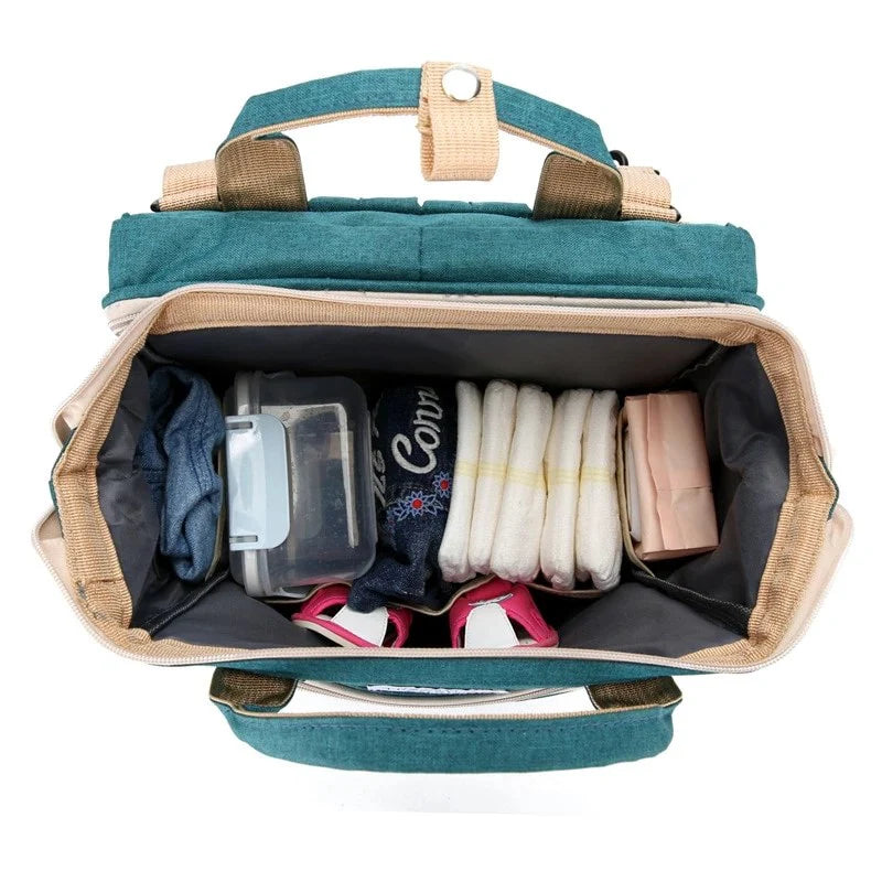 Accessoire de voyage bébé tout-en-un, Big Back Pack convertible en couchage