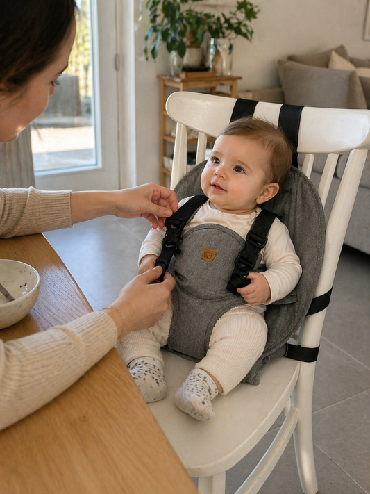Ceinture de Sécurité pour Chaise Haute Bébé: Maintenez Bébé en Toute Sécurité à Table