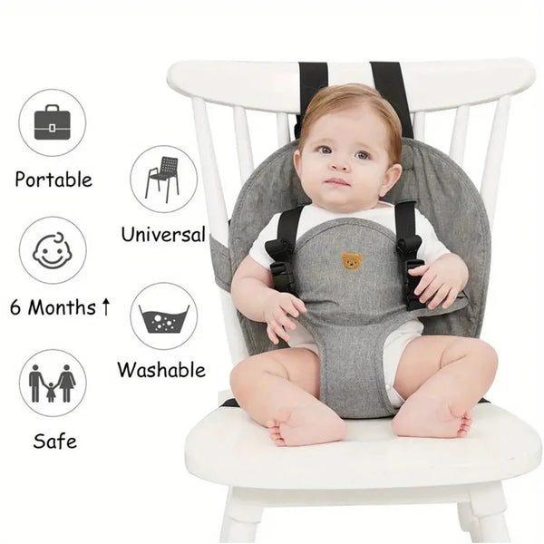 Harnais de Chaise Haute Omega Noir - Harnais de Sécurité Oméga Bébé Confort Harnais de Chaise Haute Omega Noir - Harnais de Sécurité Oméga Bébé Confort