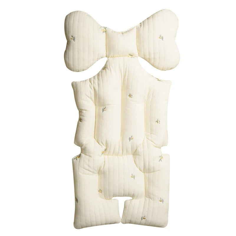 Coussin réducteur universel pour poussette bébé thème oliviers