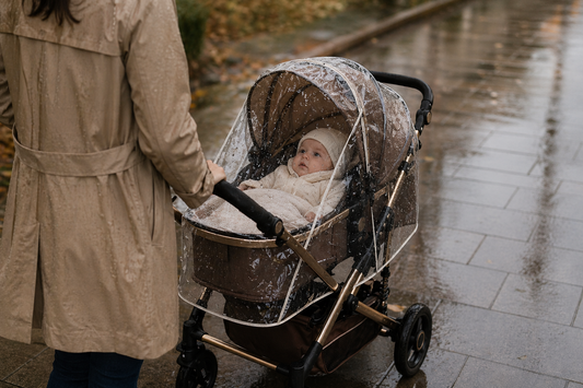 Habillage Pluie Universelle pour Poussette: Protégez Bébé de la Pluie et du Vent en Toute Saison