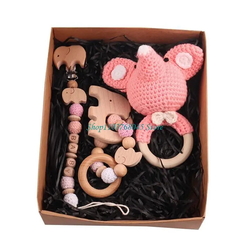 Pack de 3 jouets d’éveil et de dentition pour bébé   