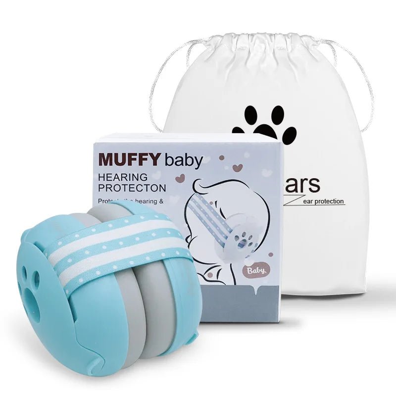 Casque anti-bruit, protection auditive parfaite pour bébé de couleur bleu