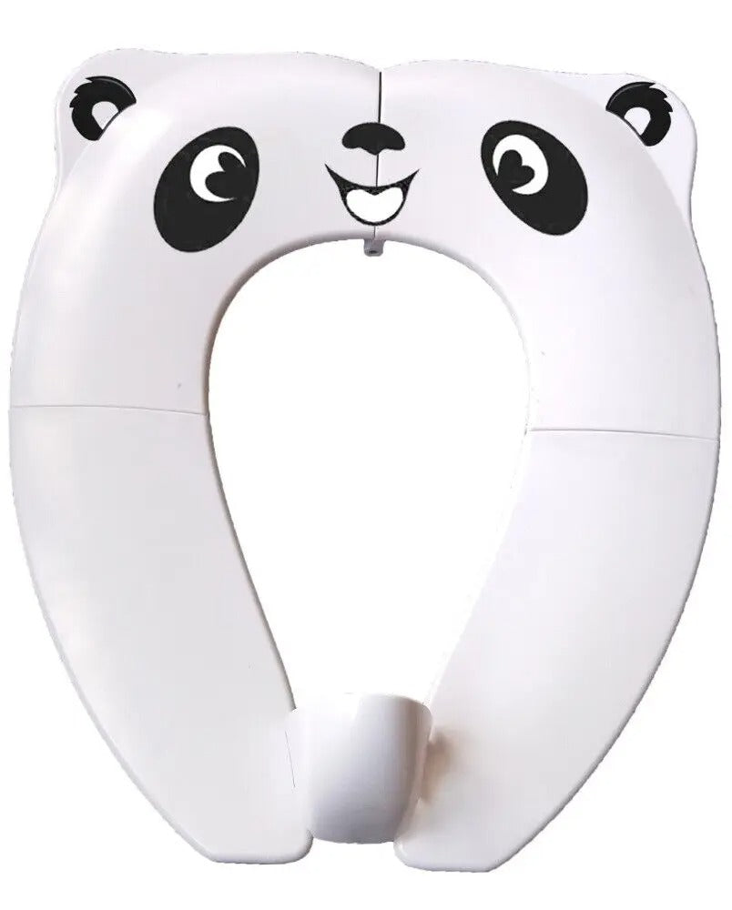 Réducteur de toilettes en situation d'apprentissage de la propreté panda