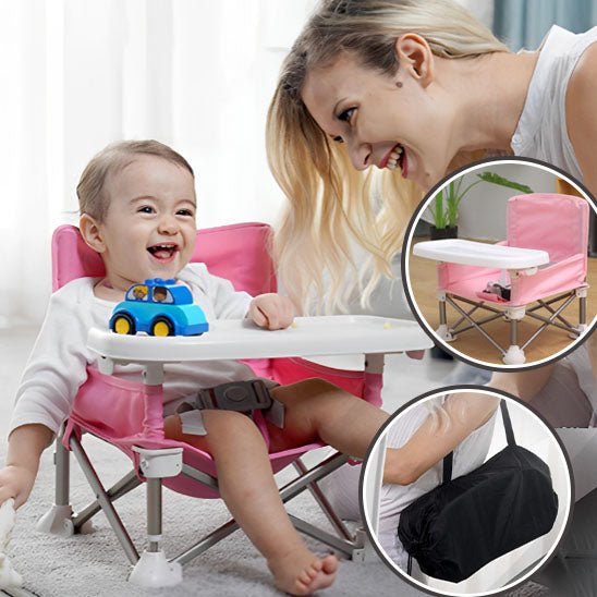 Rehausseur Pliant Transportable - Mon bébé baroudeur