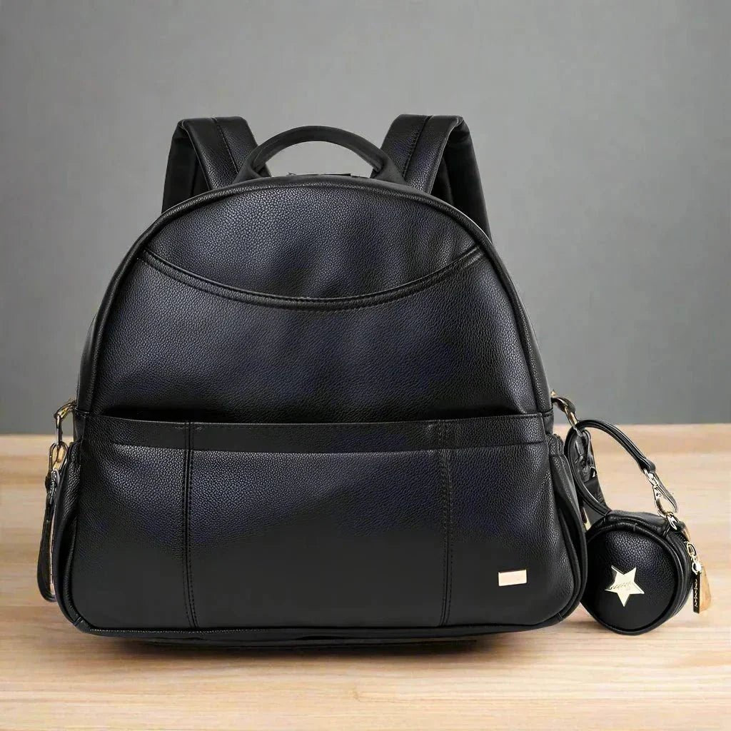 Sac à Langer - BlackDiaperBackpack™ - Noir - Mon bébé baroudeur