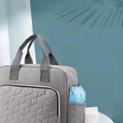 Sac à Langer - TotalProtectDiaperBag™ - Gris - Mon bébé baroudeur