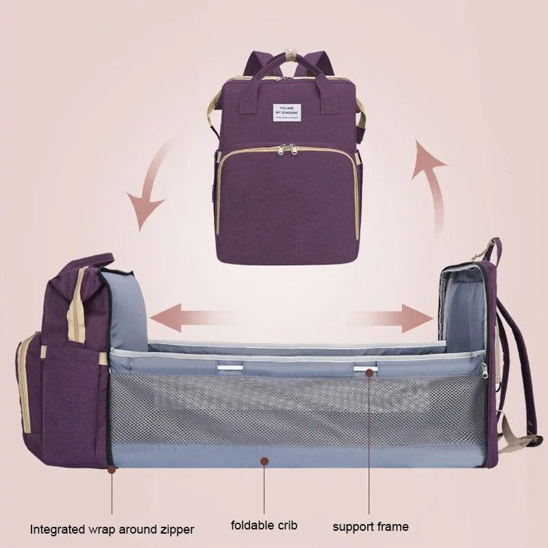 Sac de voyage bébé Big Back Pack transformable en landau pour faciliter les déplacements
