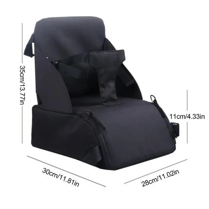 Grand siège de table mais aussi rehausseur de chaise pour bébé super pratique pour vos déplacements.
