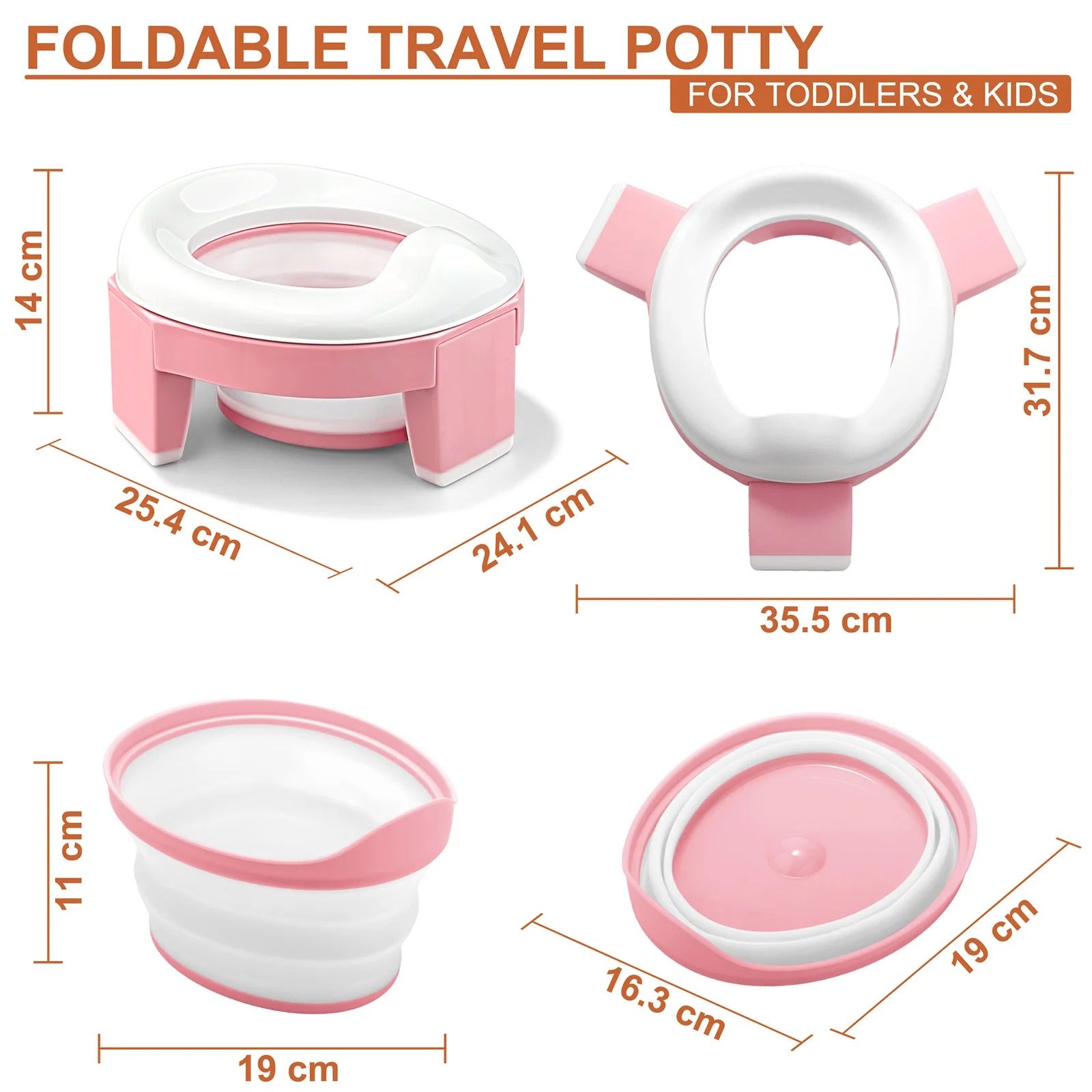 Siège toilette pliable - Mon bébé baroudeur